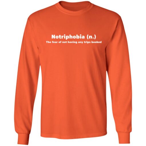 Notriphobia the fear of not shirt having any tips booked shirt $19.95 redirect03232021020349 5