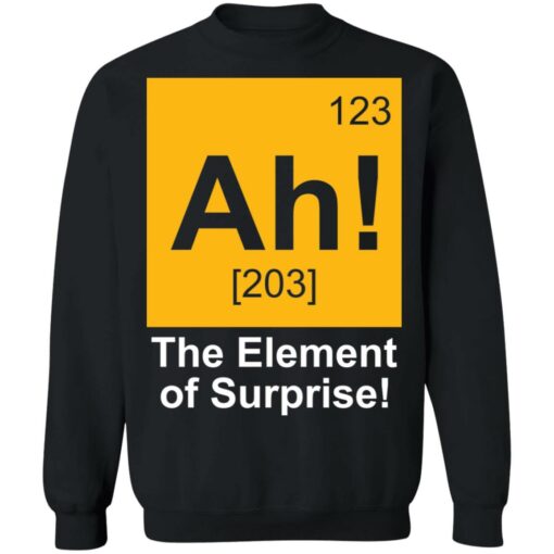 123 Ah 203 the element of surprise shirt $19.95 redirect03262021020313 2