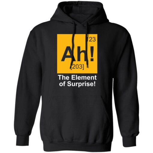 123 Ah 203 the element of surprise shirt $19.95 redirect03262021020313
