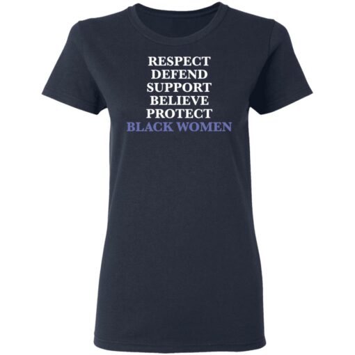Respect defend support believe protect black women shirt $19.95 redirect05172021230559 3