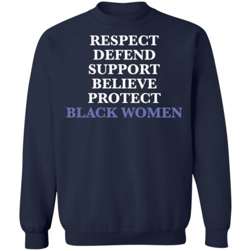 Respect defend support believe protect black women shirt $19.95 redirect05172021230559 9