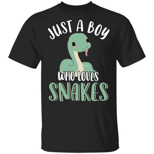 Just a boy who loves snakes shirt $19.95 redirect05192021010513