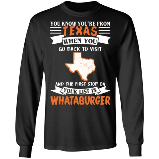 You know you’re from Texas when you go back to visit shirt $19.95 redirect05192021040513 4