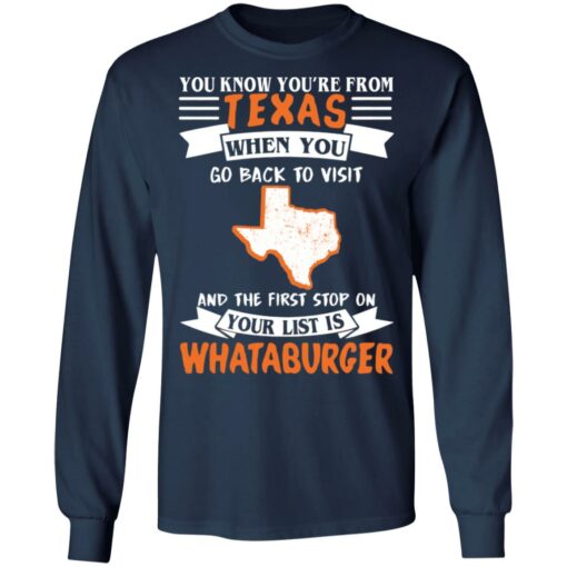 You know you’re from Texas when you go back to visit shirt $19.95 redirect05192021040513 5