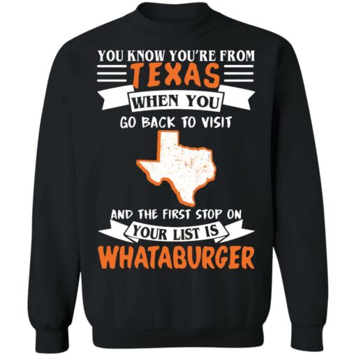 You know you’re from Texas when you go back to visit shirt $19.95 redirect05192021040513 8