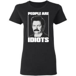 Ron Swanson people are idiots shirt $19.95 redirect05202021020510 2
