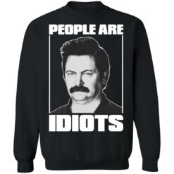 Ron Swanson people are idiots shirt $19.95 redirect05202021020510 8