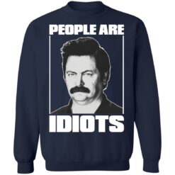 Ron Swanson people are idiots shirt $19.95 redirect05202021020510 9