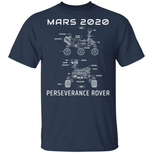 Mars 2020 perseverance rover blueprint shirt $19.95 redirect05202021020555 1