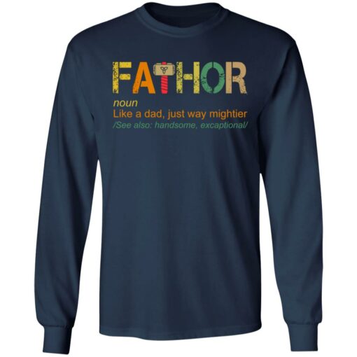 Fathor like a dad just way mightier shirt $19.95 redirect05202021230504 5