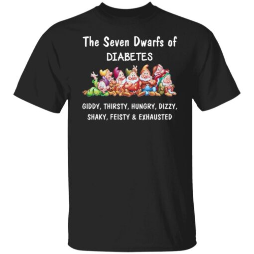 The Seven Dwarfs of diabetes shirt $19.95 redirect05232021220523