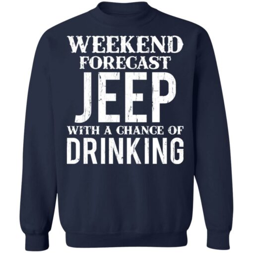 Weekend forecast jeep with a chance of drinking shirt $19.95 redirect05242021030533 9