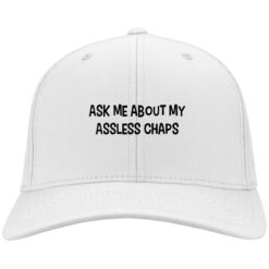 Ask me about my assless chaps hat, cap $24.75 redirect06302021030636 1