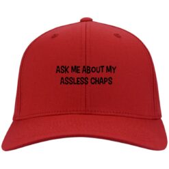 Ask me about my assless chaps hat, cap $24.75 redirect06302021030636 2