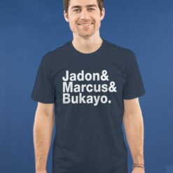 Jason Sudeikis Jadon Marcus Bukayo shirt $19.95 jadon marcus and bukayo shirt