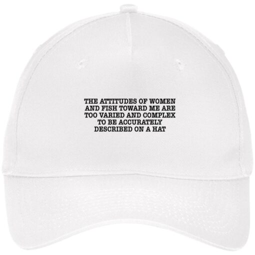 The attitude of women and fish towards hat, cap $24.75 redirect07062021230732