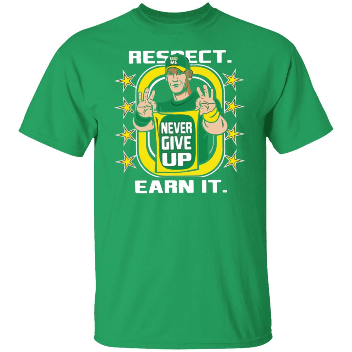 John Cena Attitude Adjustment Mens Green Logo Black T-Shirt – Extreme  Wrestling Shirts