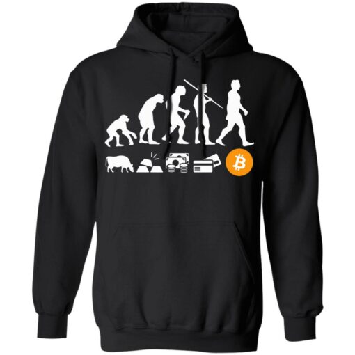 Bitcoin evolution of money shirt $19.95 redirect07222021100742 6