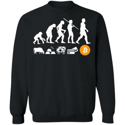Bitcoin evolution of money shirt $19.95 redirect07222021100742 8