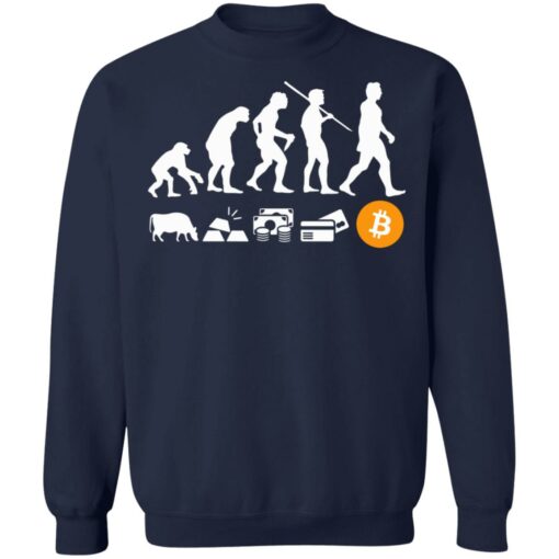 Bitcoin evolution of money shirt $19.95 redirect07222021100742 9