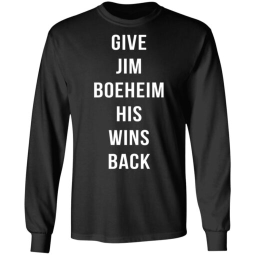 Give Jim Boeheim his wins back shirt $19.95 redirect07262021210750 4