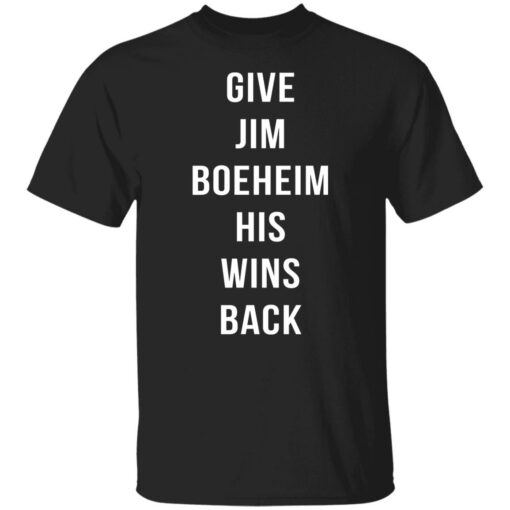 Give Jim Boeheim his wins back shirt $19.95 redirect07262021210750