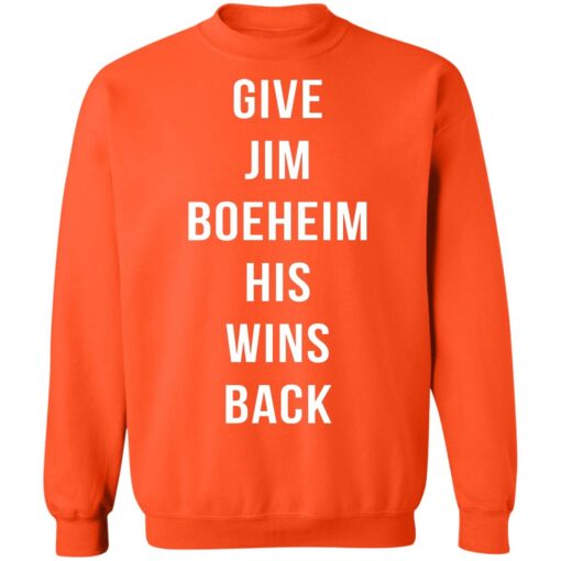 Give Jim Boeheim his wins back shirt $19.95 redirect07262021210750 9