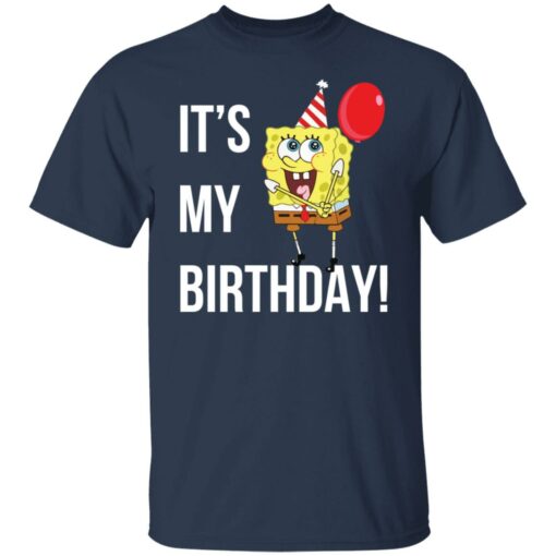 Spongebob it's my birthday shirt $19.95 redirect08012021110841 1
