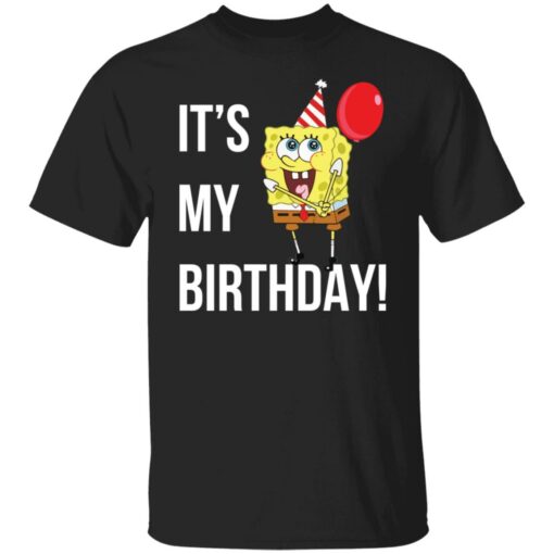 Spongebob it's my birthday shirt $19.95 redirect08012021110841