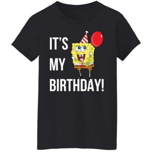 Spongebob it's my birthday shirt $19.95 redirect08012021110842