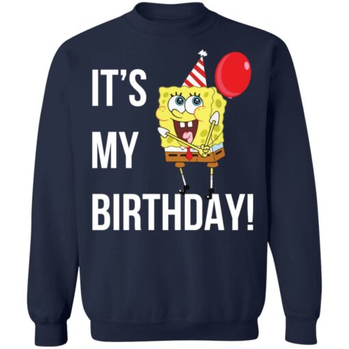 Spongebob it's my birthday shirt $19.95 redirect08012021110842 8