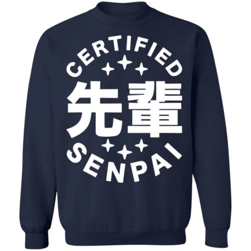 Certified senpai shirt $19.95 redirect08022021220842 10