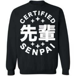 Certified senpai shirt $19.95 redirect08022021220842 9