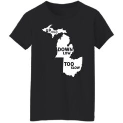Up high down low too slow shirt $19.95 redirect08022021220854 2