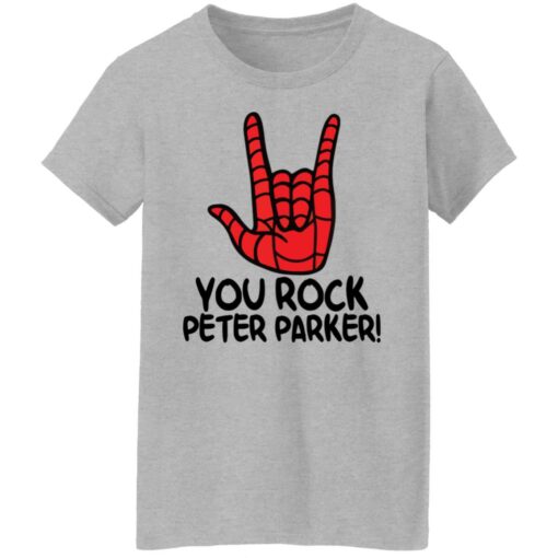 Hand you rock peter parker shirt $19.95 redirect08092021000854 3