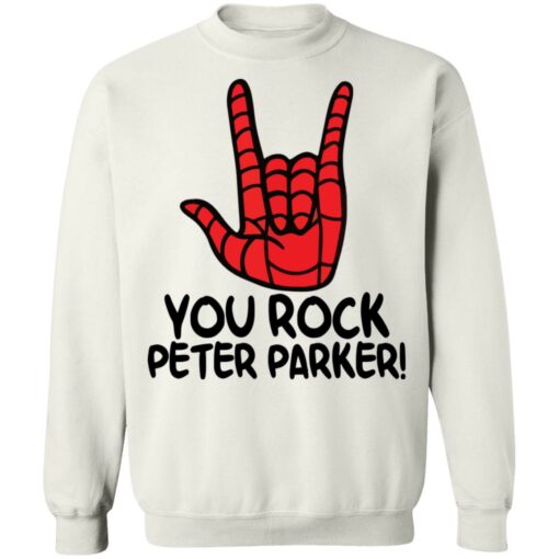 Hand you rock peter parker shirt $19.95 redirect08092021000855 2