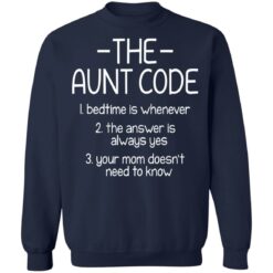 The aunt code bedtime is whenever shirt $19.95 redirect08092021050810 10