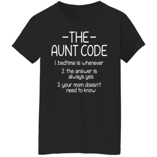 The aunt code bedtime is whenever shirt $19.95 redirect08092021050810 2