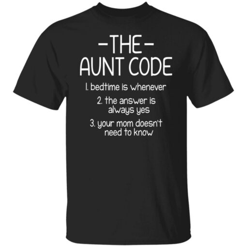 The aunt code bedtime is whenever shirt $19.95 redirect08092021050810