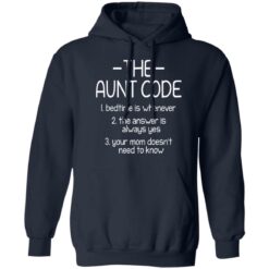 The aunt code bedtime is whenever shirt $19.95 redirect08092021050810 8