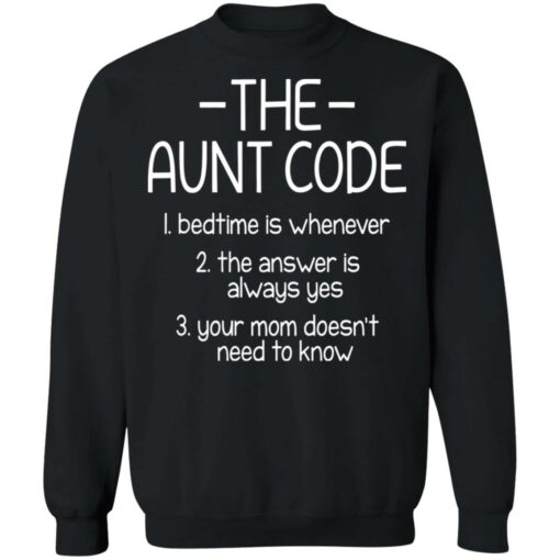 The aunt code bedtime is whenever shirt $19.95 redirect08092021050810 9