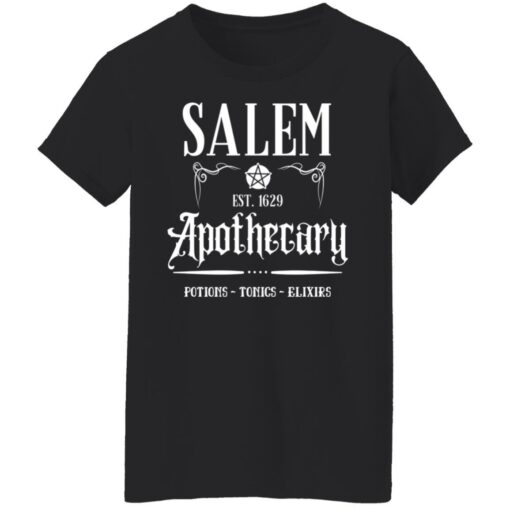 Salem est 1629 Apothecary potions tonics elixirs shirt $19.95 redirect08102021030847 2