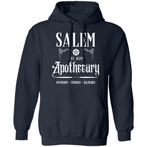 Salem est 1629 Apothecary potions tonics elixirs shirt $19.95 redirect08102021030847 8