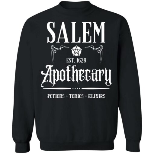 Salem est 1629 Apothecary potions tonics elixirs shirt $19.95 redirect08102021030847 9