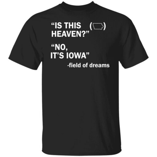 Field of dreams is this heaven shirt $19.95 redirect08132021020854