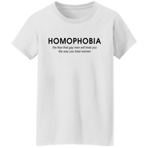 Homophobia the fear that gay men will treat you shirt $19.95 redirect08132021210812 2