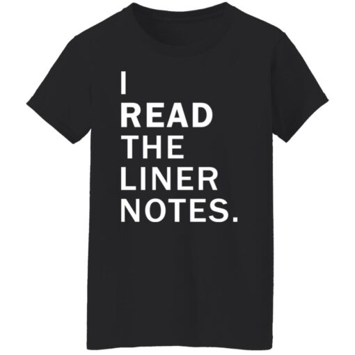 I read the liner notes shirt $19.95 redirect08132021210859 2
