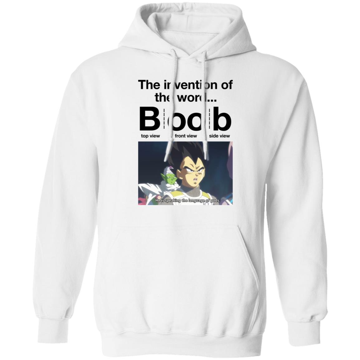 Vegeta And Piccolo The Invention Of The Word Boob Shirt - Lelemoon
