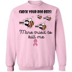 Check your boo bees nine tried to kill me shirt $19.95 redirect08182021000831 9