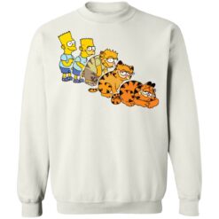 Bart Simpson morphing into Garfield shirt $19.95 redirect09232021210919 5